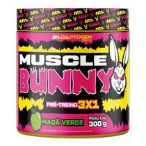 Muscle Bunny Adaptogen Pré-treino com cafeína 31 300g