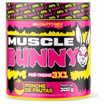 Muscle Bunny Adaptogen Pré-treino com cafeína 31 300g