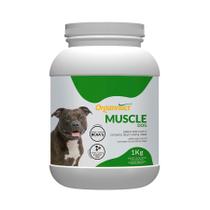 Muscle dog pó proteina - pote 1kg organnact