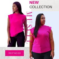 Muscle tee com detalhes nas laterais regata super versatil