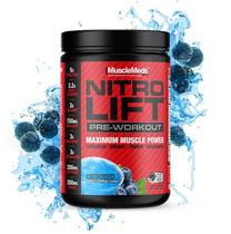 MuscleMeds Nitro Lift Blue Slush antes do treino 300 ml