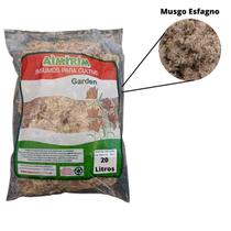 Musgo Esfagno 20 Litros Musgo de Sphagnum para orquídeas carnívoras arranjos terrário plantas