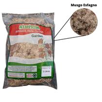 Musgo Esfagno 5 Litros Musgo de Sphagnum para orquídeas carnívoras arranjos terrário plantas