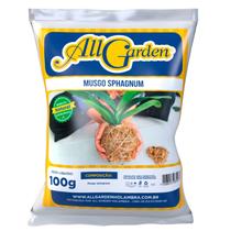Musgo Sphagnum P/ Orquídeas e Terrários All Garden 100gr Musgo Sphagnum P/ Orquídeas e Terrários All Garden 100gr