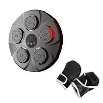 Music Boxing Machine Wall Target com luvas para adultos