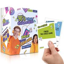 Music Trivia Card Game 90s LYRIC CHALLENGE Finish The Lyrics Music Trivia Card Game 90s LYRIC CHALLENGE Finish The Lyrics
