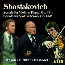Música clássica para viola Shostakovich Sonata para violino e viola