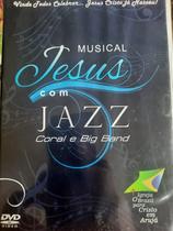 musica jesus com jazz coral e big band dvd original lacrado - evangelico