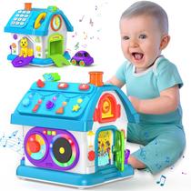 Musical Montessori Toy Vahome 14 em 1 bilíngue de 1 a 2 anos