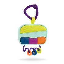Musical Rattle Toy B. toys Baby Developmental com luzes e músicas