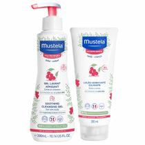 Mustela Bebê Kit - Hidratante Calmante + Gel Lavante Calmante