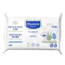 Mustela Bio Orgânico Toalhas De Algodão À Base De Àgua 60Un