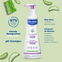 Mustela Gel Higiene Áreas Delicadas 200ml Sabonete líquido área íntima dos Bebês e Crianças