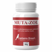 Muta-zol Vitamina para Passarinho em Muda de Pena Troca Plumas com Metionina Multivitamínica 50g