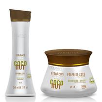 Mutari kit coconut everyday polpa de coco 300gr + espuma de coco 240ml