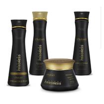 Mutari kit progress 4 itens redutor + shampoo + mascara + creme