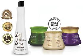 Mutari kit royal lyss redutor + masc multi cereais + masc nutrit + masc sos q10 every day