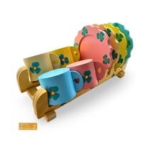 Mutti Cafezinho Brinqmutti Jogo de Xicaras Pires e Escorredor Brinquedo Infantil Faz de Conta Mutti Cafezinho Brinqmutti Jogo de Xicaras Pires e Escorredor Brinquedo Infantil Faz de Conta