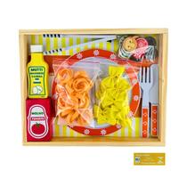 Mutti Macarrao Brinqmutti Brinquedo Educativo de Madeira Kit de Comidinha e Acessorios Faz de Conta Mutti Macarrao Brinqmutti Brinquedo Educativo de Madeira Kit de Comidinha e Acessorios Faz de Conta
