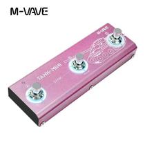 MVAVE Tank Mini Pedal Multiefeitos Completo para Guitarra Elétrica e Baixo com Presets e Looper
