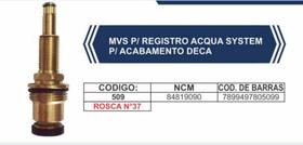 Mvs para registro misturador deca - REPACAR
