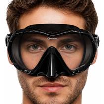 Mw-01 Fun Dive, Máscara Silicone No Frame Mergulho Snorkel