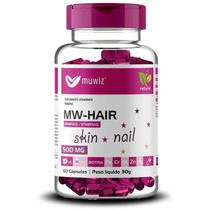MW Hair Muwiz 60 Cápsulas 500mg c/ Biotina