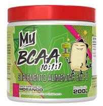 My BCAA 10 1 1 200g Sabor Morango My Suplementos My BCAA 10 1 1 200g Sabor Morango My Suplementos
