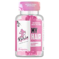 My Hair, Pote 60 Cápsulas, Rosie Fortalecimento de Cabelos, Peles e Unhas Vitaminas e Minerais My Hair, Pote 60 Cápsulas, Rosie Fortalecimento de Cabelos, Peles e Unhas Vitaminas e Minerais