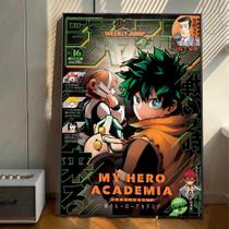 My Hero Academia Vintage Poster Arte De Alta Qualidade Pintura De Parede Para Decoração De Casa, Bar