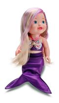 My Little Collection Boneca Sereia Menina 8040 - Divertoys