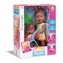 My little Collection Tal mãe tal filha Negra Ref 8048 - Divertoys My little Collection Tal mãe tal filha Negra Ref 8048 - Divertoys