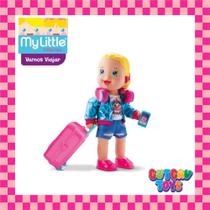 My little Collection Vamos Viajar - Menina - Divertoys - boneca menina (8177)