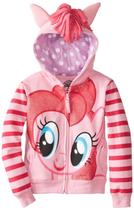 My Little Pony Toddler Girls Zip-up Hoodie, Pinkie Pie, 2T