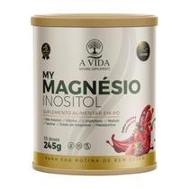 My Magnesio Inositol 245g A Vida Natural Supplements Frutas Vermelhas
