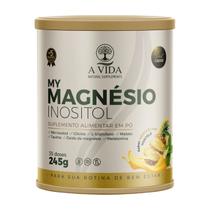 My Magnésio Inositol A Vida Natural Supplements 245g Abacaxi Com Hortelã