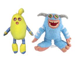 My Singing Monsters Kit 2 pelúcias Bambolinho e Mamoot Azul My Singing Monsters Kit 2 pelúcias Bambolinho e Mamoot Azul