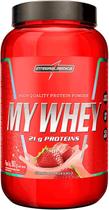 My Whey Sabor Shake de Morango Integralmédica 900g