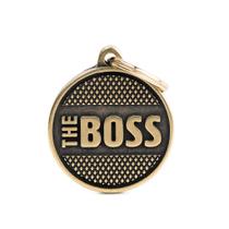 MyFamily ID Tag Premium Bronx The Boss em Aluminio Inglês MyFamily ID Tag Premium Bronx The Boss em Aluminio Inglês
