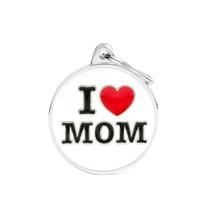 MyFamily ID Tag Premium I Love Mom - G MyFamily ID Tag Premium I Love Mom - G