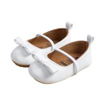 MYGGPP-Bowknot Flats para Bebés Infantis, Sapatos De Vestir, Festa De Casamento Da Princesa