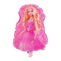 Mylar Balloons Anime Barbie Dolls, suprimentos para festas, bola de látex