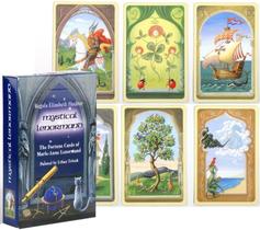 Mystical Lenormand Oracle Deck Oráculo Cigano Místico Baralho de Cartas de Tarô