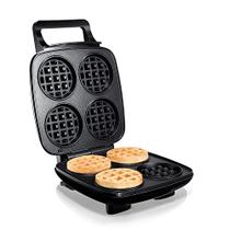 mywaffle Classic Waffle & Chaffle Maker - Para café da manhã, Churro, Keto, Waffles Belgas e de Sobremesa - Superfície Antiaderente, Pratos Extra Profundos e Fácil de Limpar, Perfeito para Indivíduos e Famílias