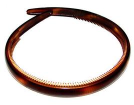 N 602608 Tiara Dentes 1,0cm Lg Tartaruga De Acetato Musa Kalliopi