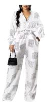 N-D1203-Conjunto Feminino Elegante Social Pantalona Camisão 115r N-D1203-Conjunto Feminino Elegante Social Pantalona Camisão 115r
