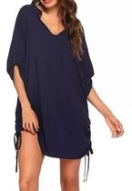 N-E0103-Camisa Blusa Vestido Saídapraia Maxi Camisão Plussize Básica N-E0103-Camisa Blusa Vestido Saídapraia Maxi Camisão Plussize Básica