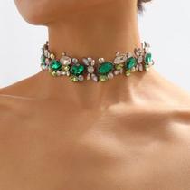 N-L0357 Colar Pedraria Choker