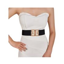 N-L0809-Cinto Grosso Para Vestido Elástico Cintura Fina Luxo M1020 N-L0809-Cinto Grosso Para Vestido Elástico Cintura Fina Luxo M1020