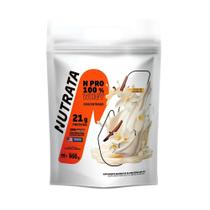 N Pro 100% Whey - Refil Sabor Baunilha - Nutrata 900g N Pro 100% Whey - Refil Sabor Baunilha - Nutrata 900g